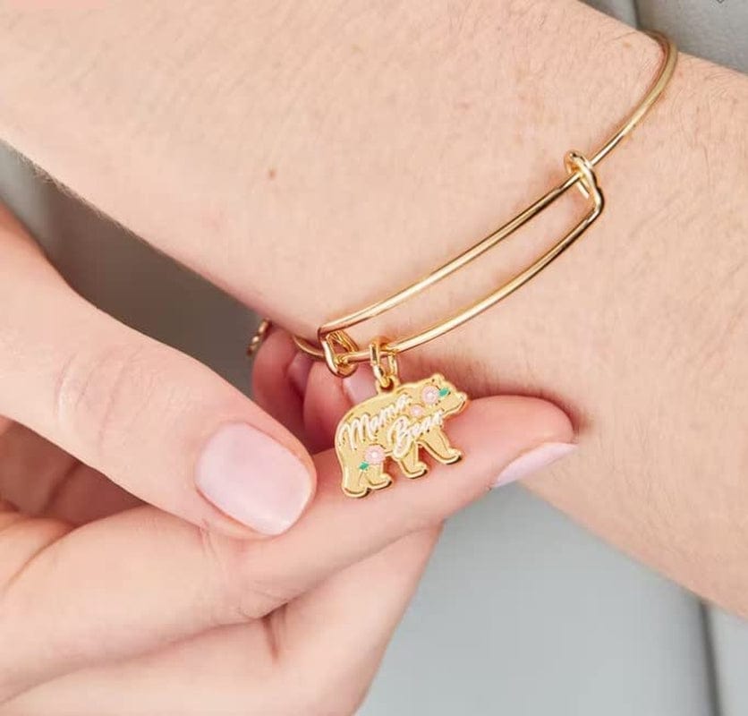 Alex and Ani Mama Bear Charm Bangle Apparel & Accessories > Jewelry > Bracelets Alex and Ani   