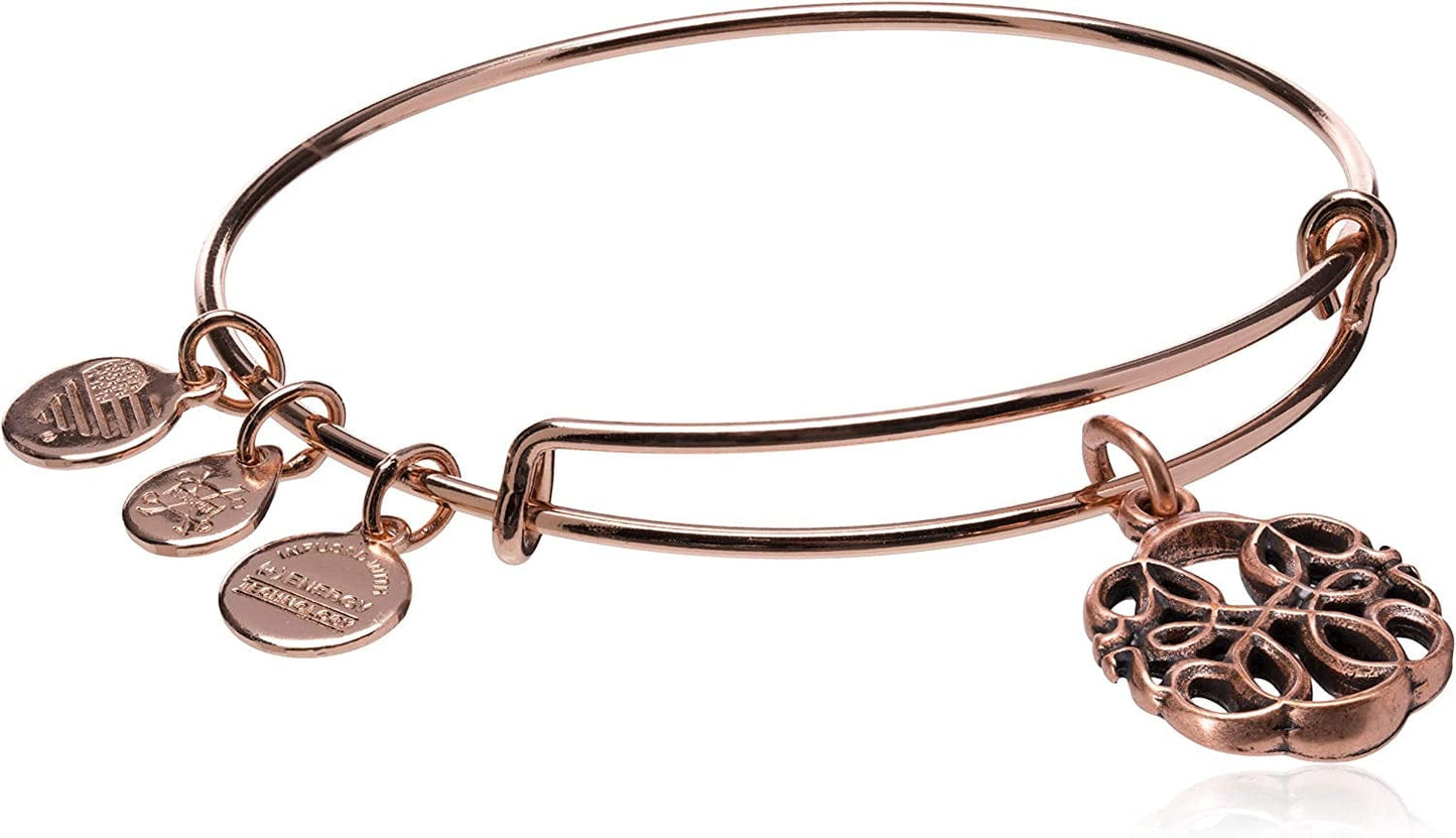 Alex and ANI Path of Life IV Bangle Bracelet Apparel & Accessories > Jewelry > Bracelets Alex and Ani Rose Gold  