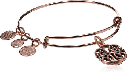 Alex and ANI Path of Life IV Bangle Bracelet Apparel & Accessories > Jewelry > Bracelets Alex and Ani Rose Gold  
