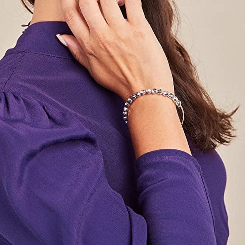 Alex and Ani Solstice Beaded Expandable Bangle for Women, Colored Beads, Shiny Finish, 2 to 3.5 In Apparel & Accessories > Jewelry > Bracelets Alex and Ani   