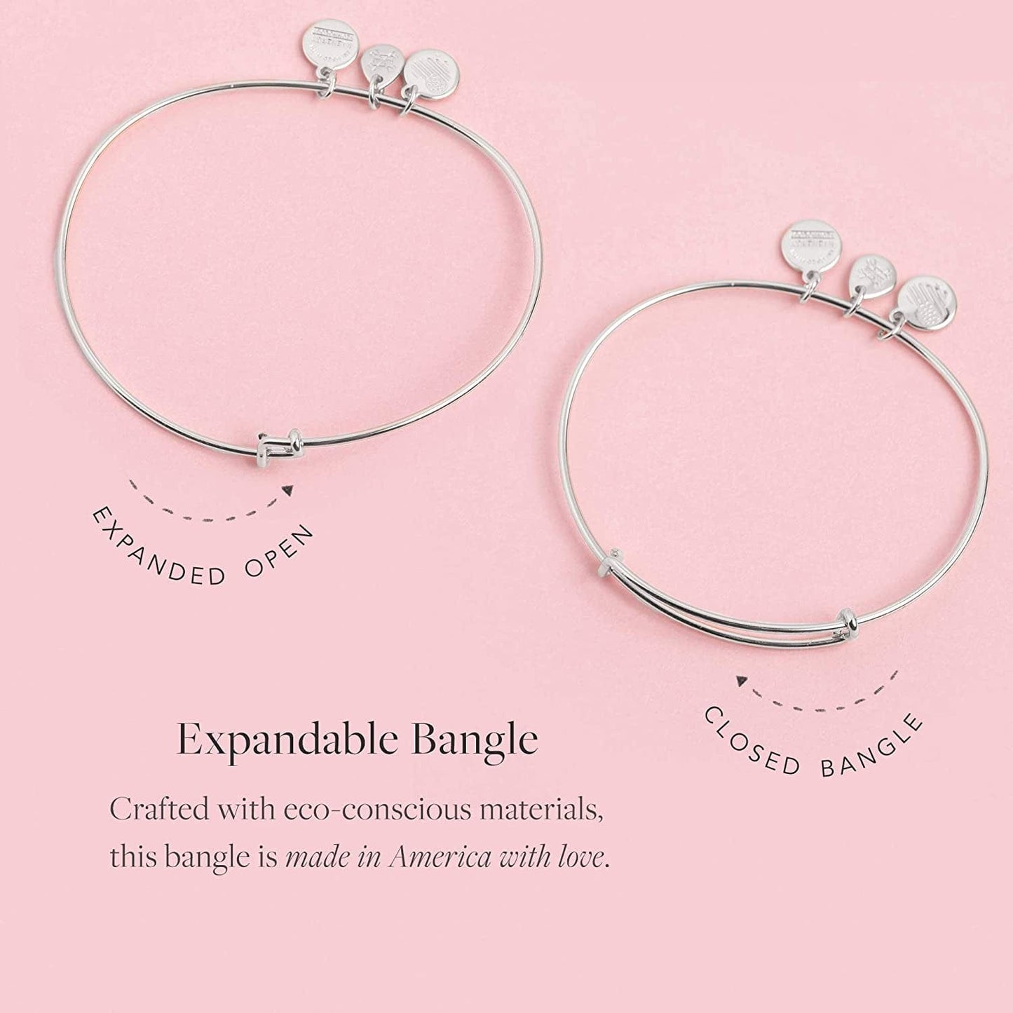 Alex and Ani Zodiac Expandable Bangle for Women, Zodiacs Charms, Black Epoxy and Crystals, Shiny Finish, 2 to 3.5 In Apparel & Accessories > Jewelry > Bracelets Alex and Ani   