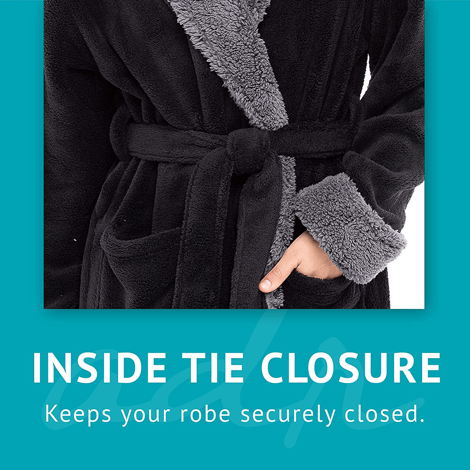 Alexander Del Rossa Women'S Warm Fleece Robe with Hood, Long Plush Sherpa Bathrobe for Winter Apparel & Accessories > Clothing > Sleepwear & Loungewear > Robes Kylie Max   