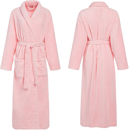 Alexander Del Rossa Women'S Warm Fleece Winter Robe, Long Plush Bathrobe Apparel & Accessories > Clothing > Sleepwear & Loungewear > Robes Kylie Max   