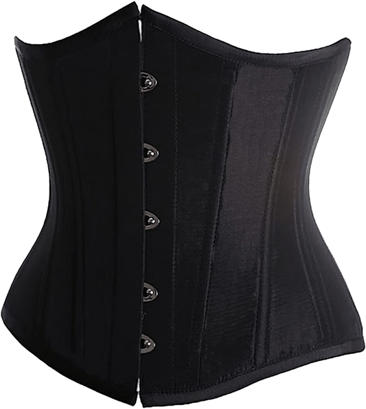 Alivila.Y Fashion Womens Sexy Satin Vintage Underbust Waist Training Corset Bustier Apparel & Accessories > Clothing > Underwear & Socks > Lingerie Alivila.Y Fashion   