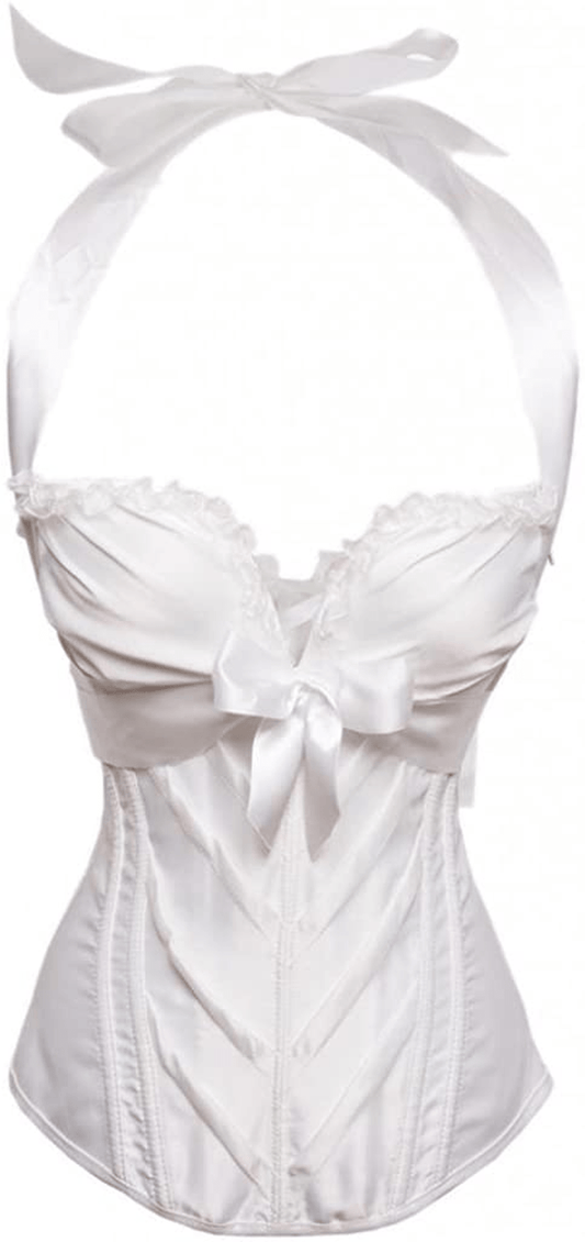 Alivila.Y Fashion Womens Sexy Vintage Renaissance Corset Bustier Lingerie Apparel & Accessories > Clothing > Underwear & Socks > Lingerie Alivila.Y Fashion White Small 