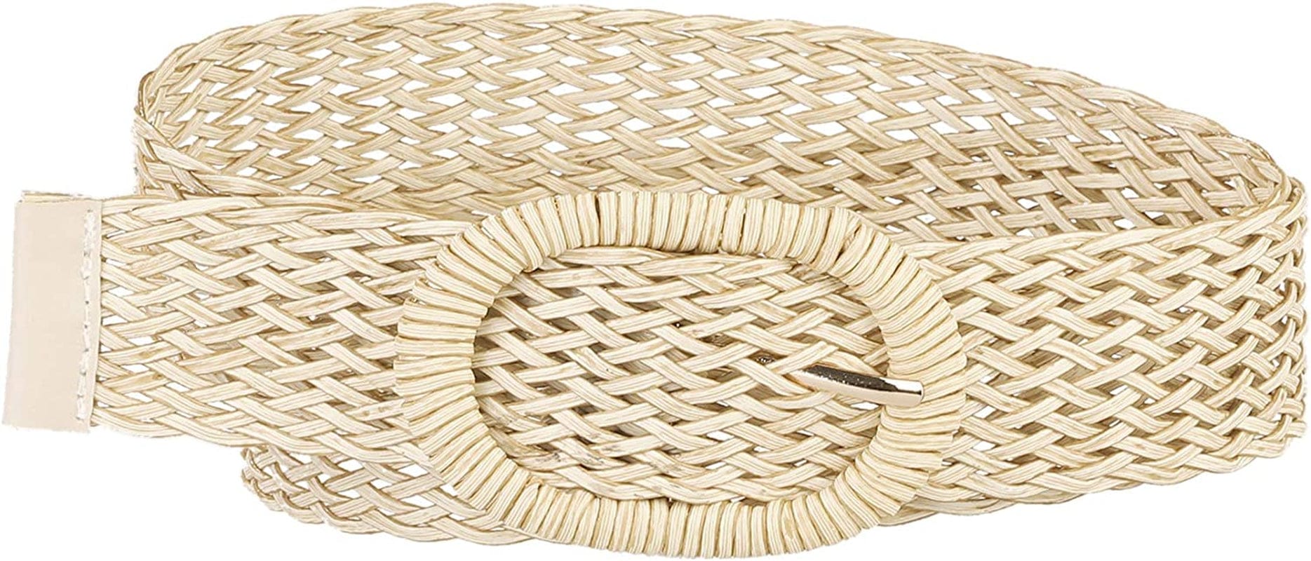 Allegra K Womens Skinny Waist Belts Braided Woven Belts for Dress Metal Buckle Apparel & Accessories > Clothing Accessories > Belts Allegra K   