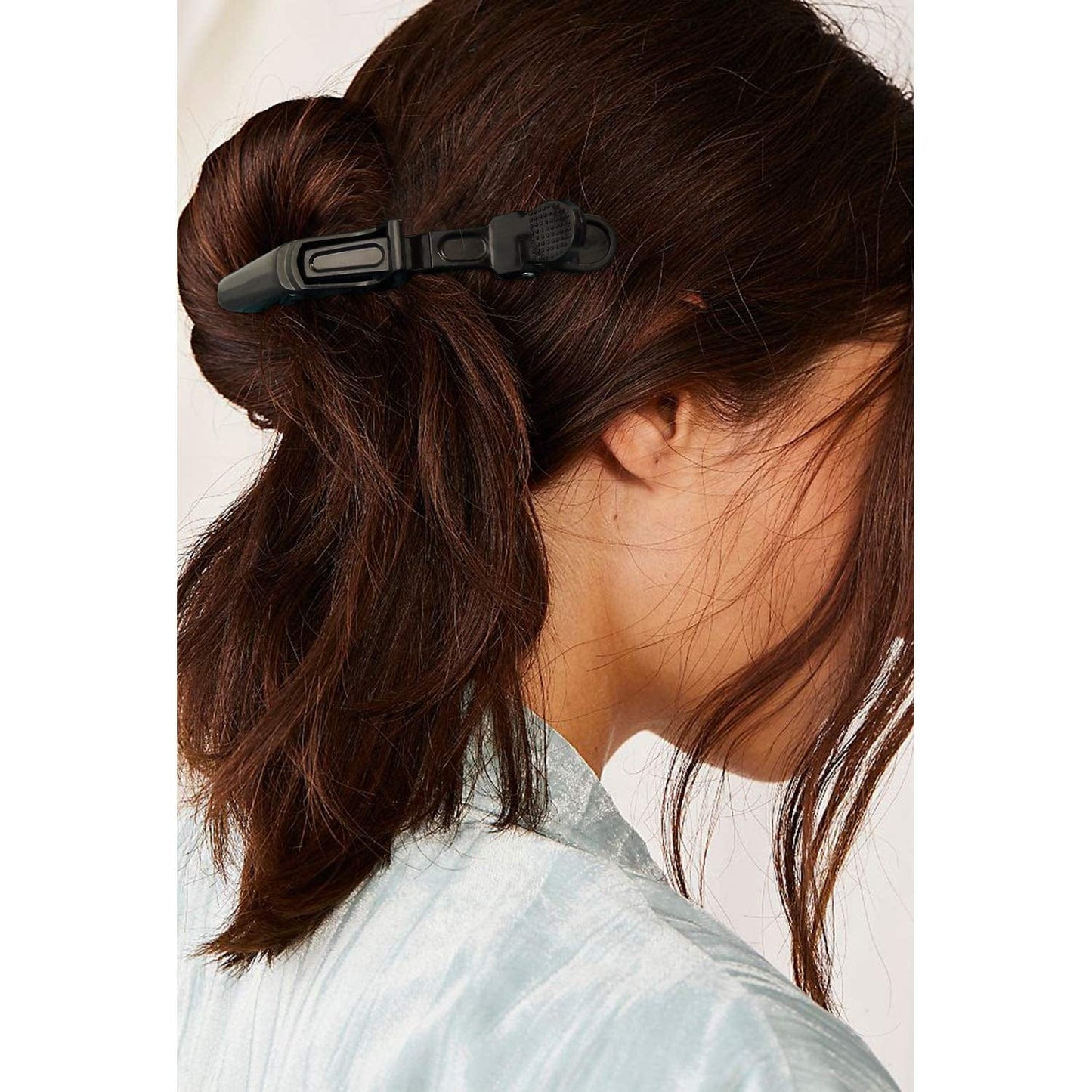 Alligator Hair Clips - 10Pcs Hair Styling Sectioning Duckbill Clips, Non-Slip Hairdresser Dedicated, Partition Hairgrips for Thick Hair Large Hairpin Black Health & Beauty > Personal Care > Hair Care NORACLAN   