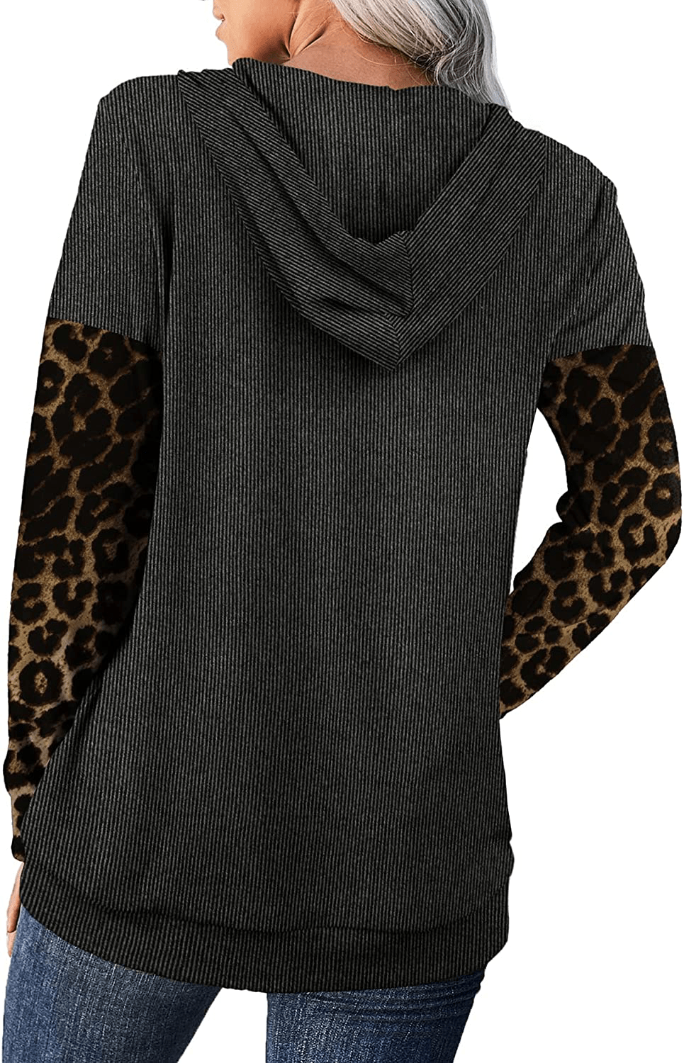 Aloodor Hoodies for Women Pullover Long Sleeve Sweatshirts with Pocket Apparel & Accessories > Clothing > Activewear Kylie Max   
