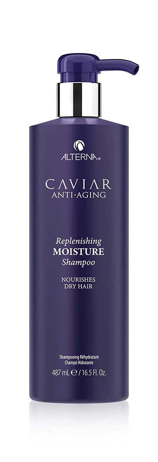 Alterna Caviar Anti-Aging Replenishing Moisture Shampoo | for Dry, Brittle Hair | Protects, Restores & Hydrates | Sulfate Free Health & Beauty > Personal Care > Hair Care Alterna Haircare Shampoo 16.5 Ounce 