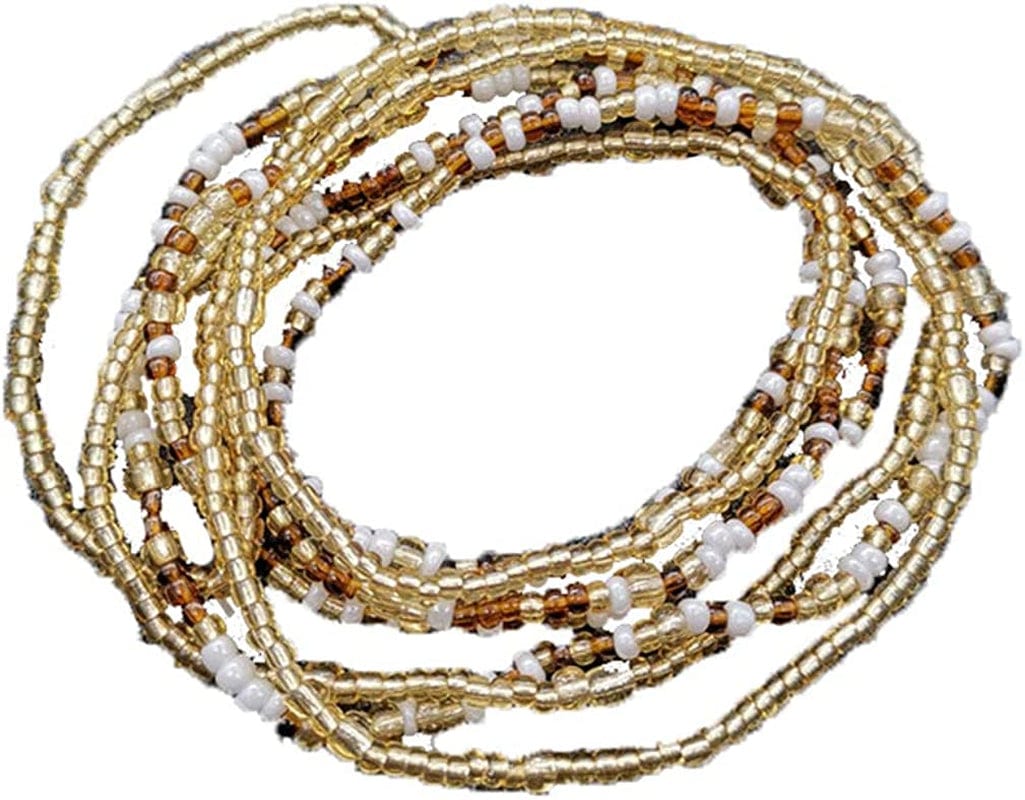 Althrorry Waist Beads Body Jewelry, Colorful Belly Beads, Bead Jewelry, Belly Chains, Waist Chain (2 Piece) Apparel & Accessories > Jewelry > Body Jewelry Althrorry   