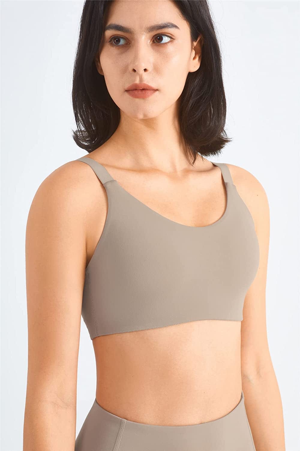 Altiland Adjustable Straps Sports Bra for Women High Support, Padded Workout Yoga Athletic Exercise Tops