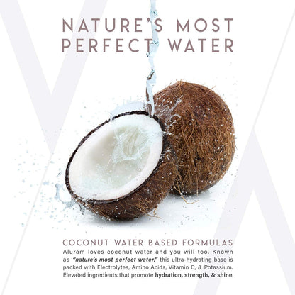 Aluram Coconut Water Based Moisturizing Conditioner for Men & Women - Clean Beauty - Sulfate & Paraben Free Health & Beauty > Personal Care > Hair Care ALURAM   