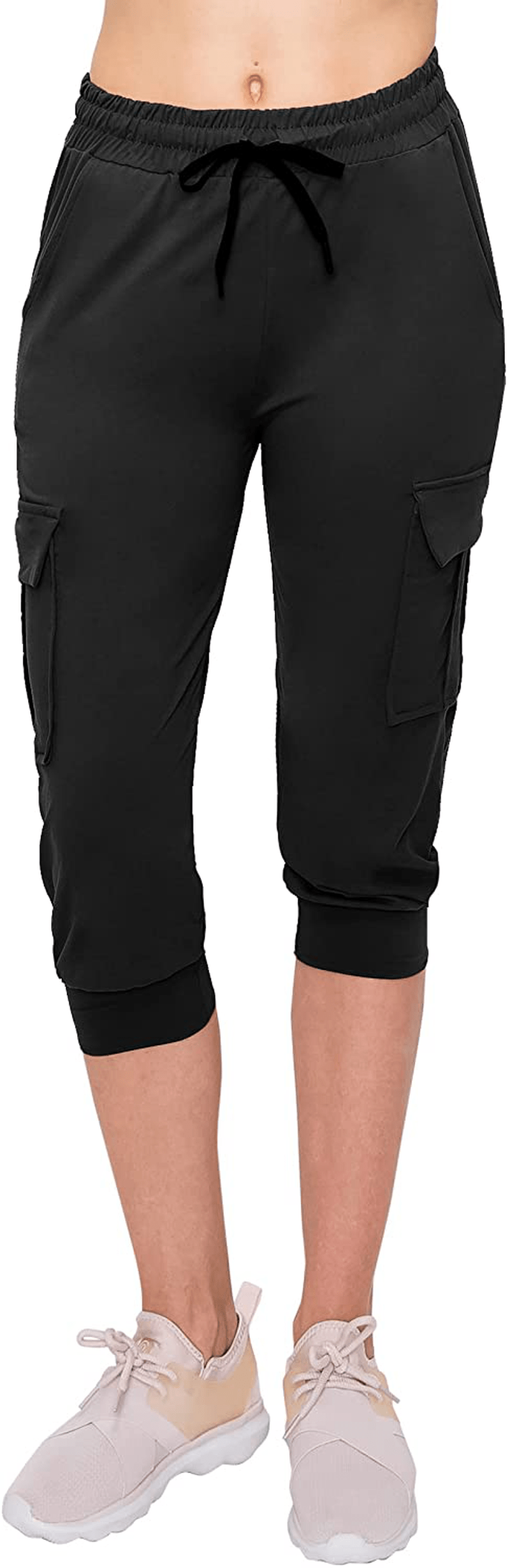ALWAYS Women'S Cargo Jogger Pants - Buttery Soft Casual Comfy Lounge Sweatpants for Women Apparel & Accessories > Clothing > Activewear Kylie Max   