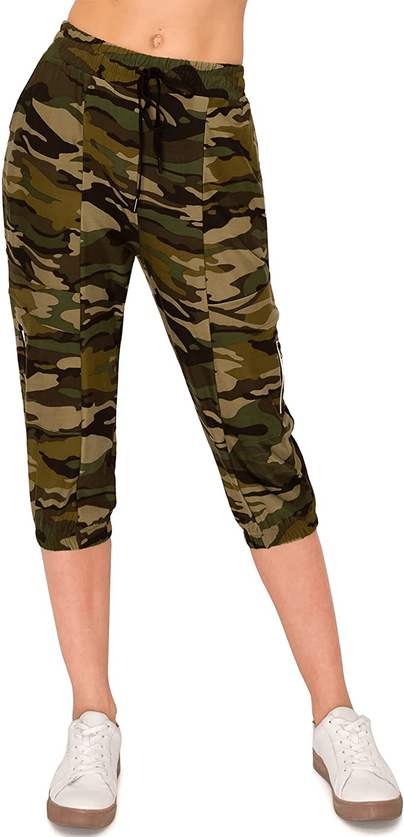 ALWAYS Women'S Cargo Jogger Pants - Buttery Soft Casual Comfy Lounge Sweatpants for Women Apparel & Accessories > Clothing > Activewear Kylie Max   
