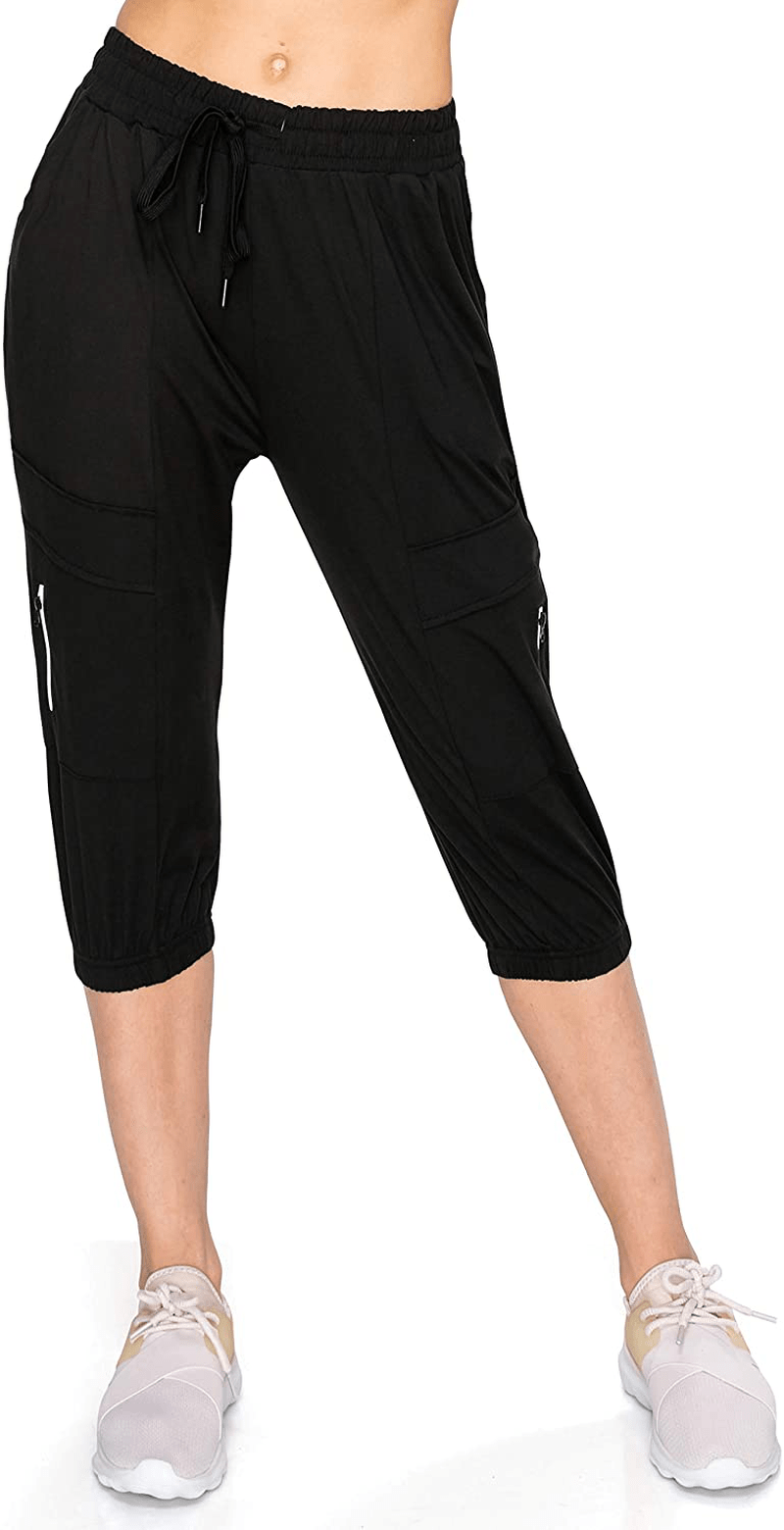 ALWAYS Women'S Cargo Jogger Pants - Buttery Soft Casual Comfy Lounge Sweatpants for Women Apparel & Accessories > Clothing > Activewear Kylie Max   