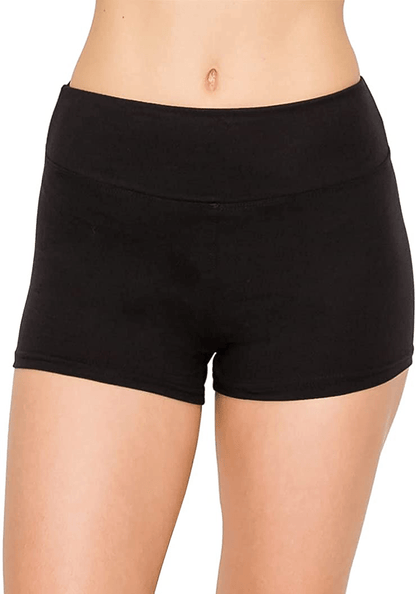 ALWAYS Women Workout Yoga Shorts - Premium Buttery Soft Solid Stretch Cheerleader Running Dance Volleyball Short Pants Apparel & Accessories > Clothing > Shorts Kylie Max   