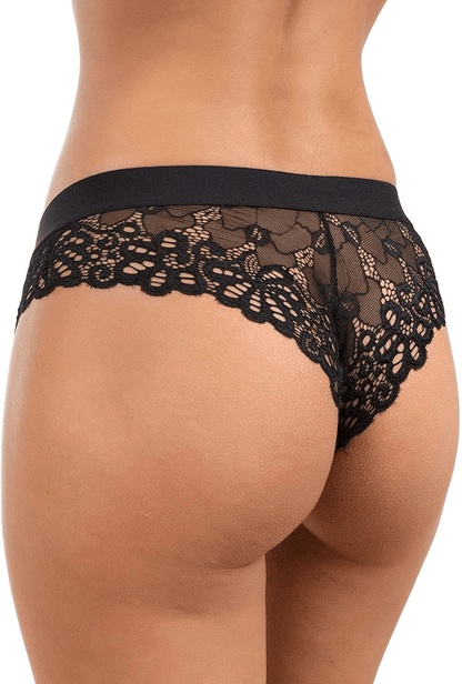 Alyce Intimates Pack of 6 Women’S Lace Bikini Apparel & Accessories > Clothing > Underwear & Socks > Underwear Alyce Ives Intimates   
