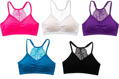 Alyce Intimates Seamless Womens Bra, Pack of 5
