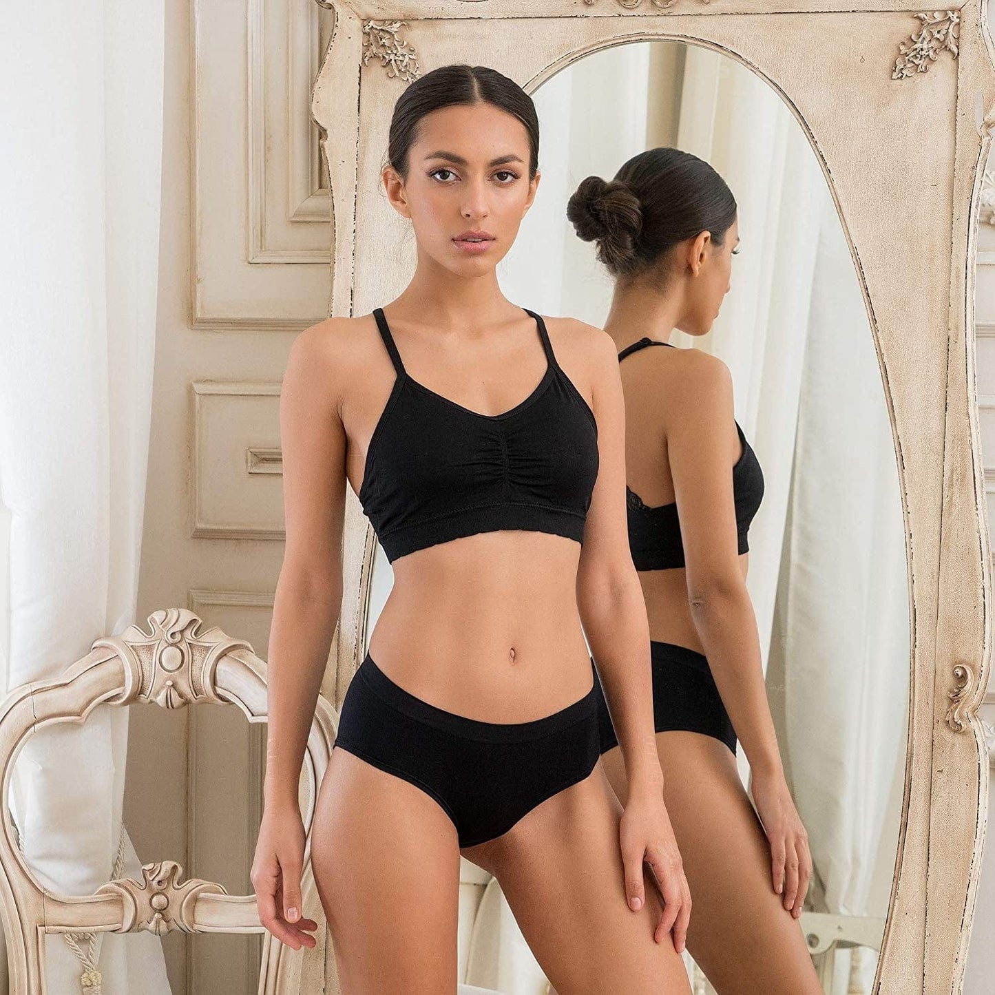 Alyce Intimates Seamless Womens Bra, Pack of 5