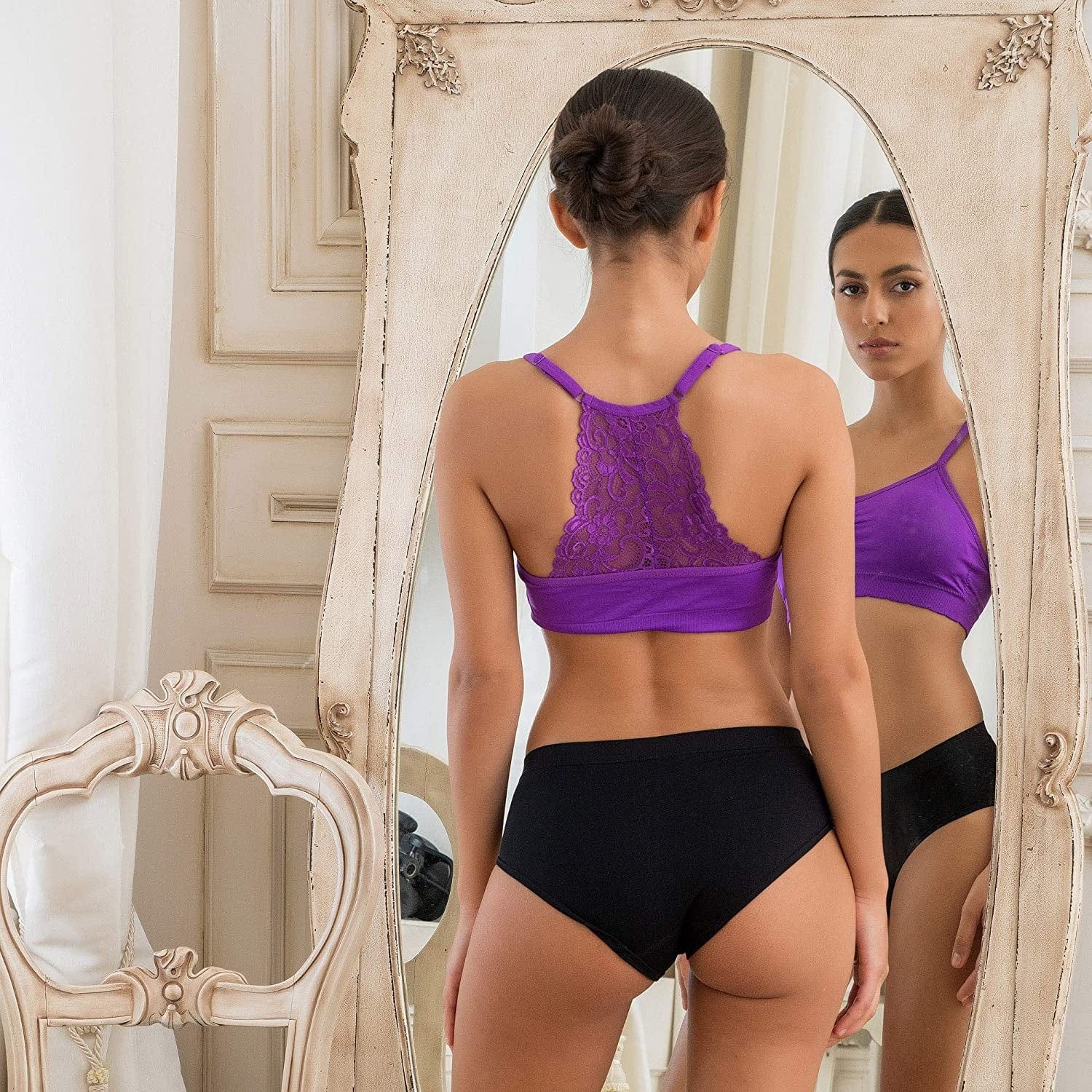 Alyce Intimates Seamless Womens Bra, Pack of 5