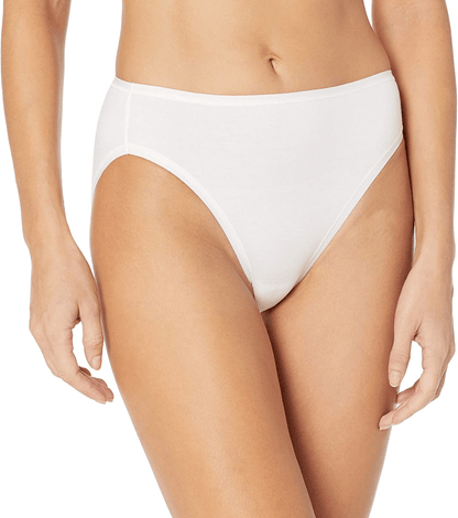 Amazon Essentials Women'S Cotton High Leg Brief Underwear, Multipacks Apparel & Accessories > Clothing > Underwear & Socks > Underwear KYLIE MAX   