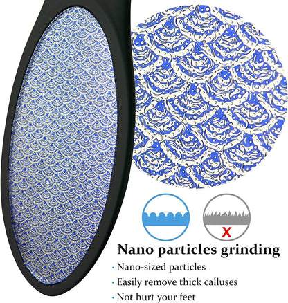 Amble Foot File, Nanomaterials Foot Rasp and Callus Remover - Professional Foot Care Pedicure Foot Scrubber Tool to Remove Cracked Heels, Mother'S Day Gift, Dead Skin, Hard Skin… Health & Beauty > Personal Care > Foot Care Amble   
