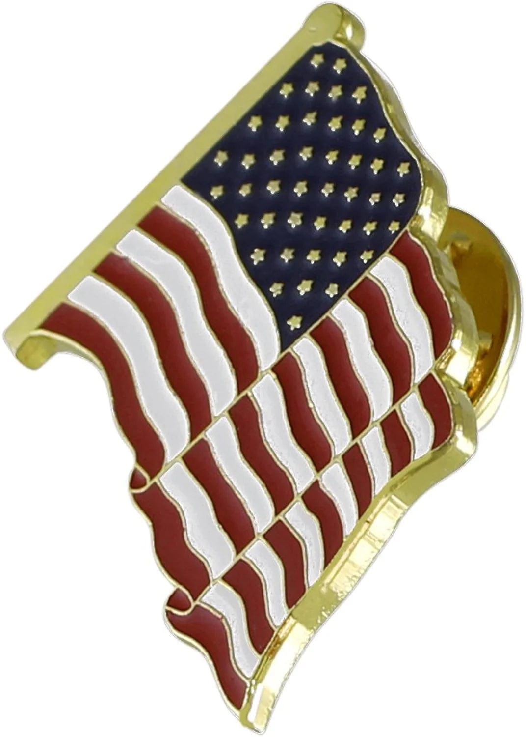American Flag Lapel Pin Proudly Made in USA (5 Pack)