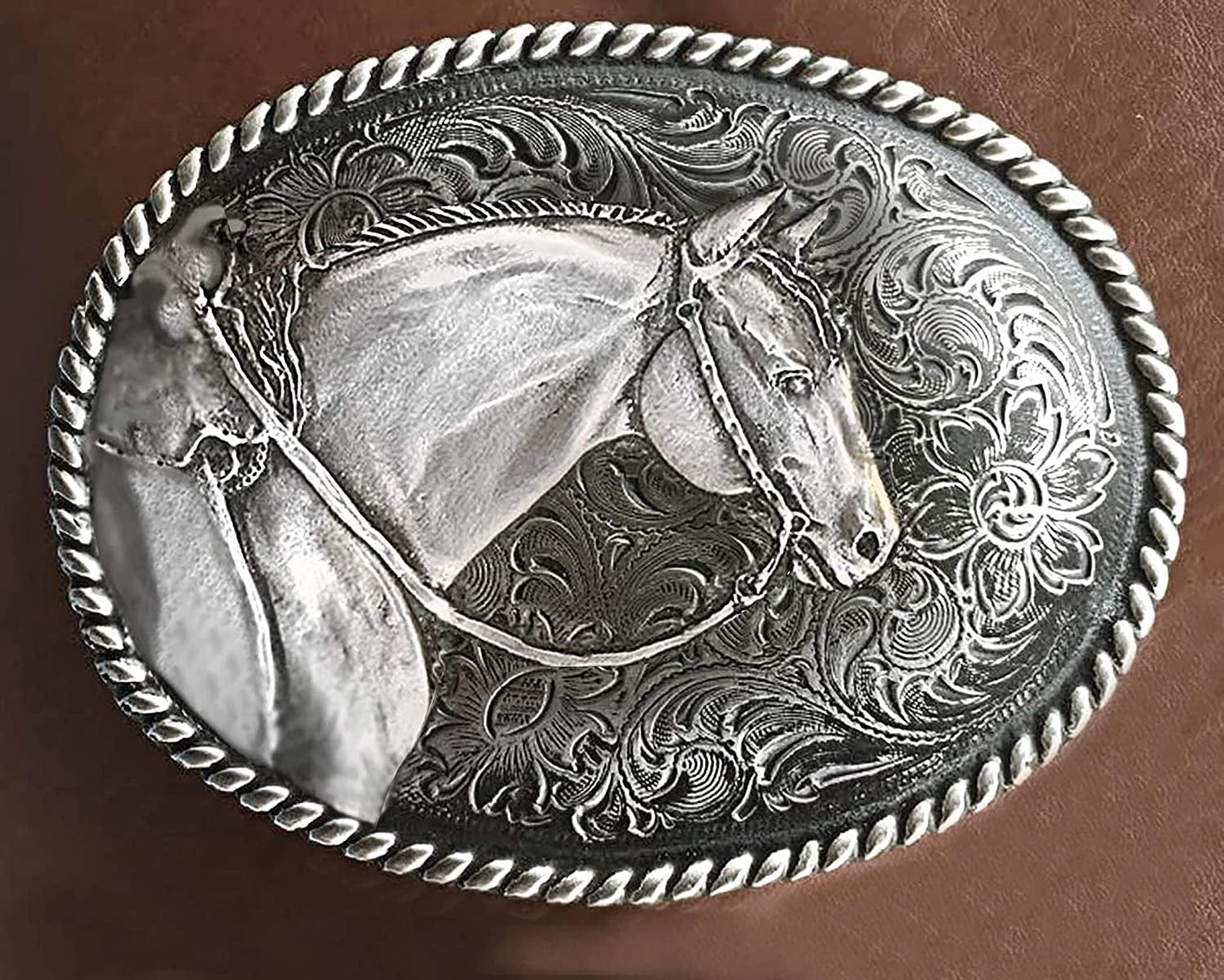 American Quarter Horse Western Belt Buckle, Unisex Buckle Apparel & Accessories > Clothing Accessories > Belt Buckles Horse Lady Gifts   