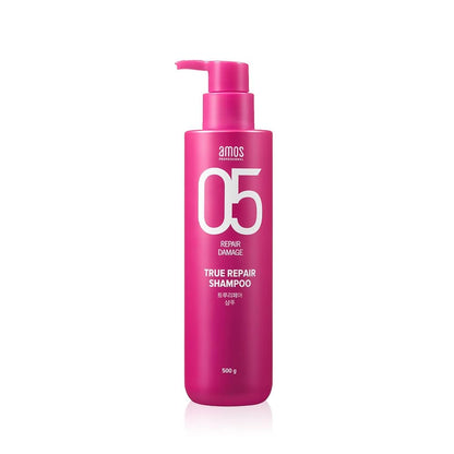 AMOS PROFESSIONAL True Repair Shampoo 17.6 Oz 500G(Renewal) | Damaged Hair Care Routine | No More Tangled Hair and Split Ends | Korean Hair Salon Brand Health & Beauty > Personal Care > Hair Care AMOS PROFESSIONAL   