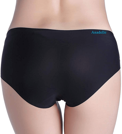 Anadelle Women'S No Show Hiphugger Panties Pack of 6 Apparel & Accessories > Clothing > Underwear & Socks > Underwear Anadelle   