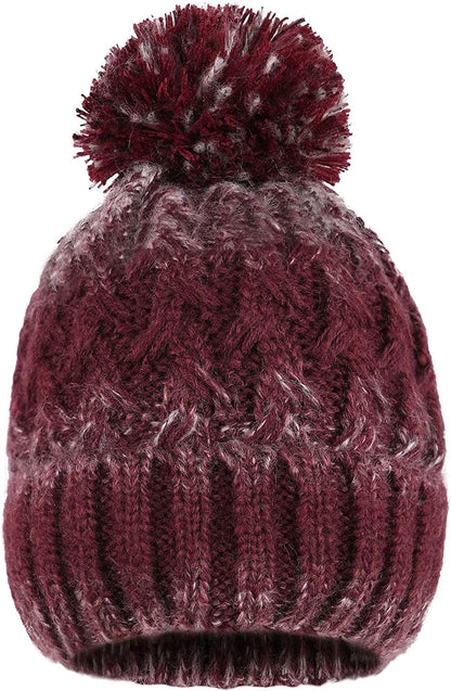 ANDORRA 3 in 1 Women Soft Warm Thick Cable Knitted Hat Scarf & Gloves Winter Set Apparel & Accessories > Clothing Accessories > Gloves & Mittens ANDORRA   