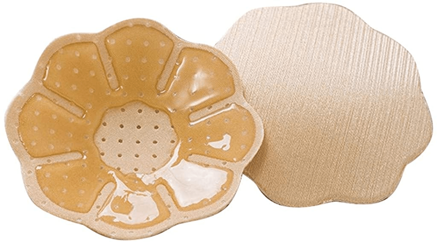 Aneralied Women Sticky Bras Strapless Nipple Covers Adhesive Bralette Invisible Push up Bra for Backless Dress Apparel & Accessories > Clothing > Underwear & Socks > Shapewear aneralied #5khaki_onesize 36 