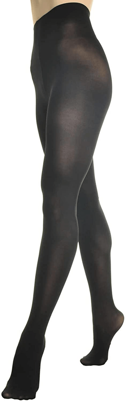 Angelina Women'S and Girls' Professional-Grade Footed Ballet Tights Apparel & Accessories > Clothing > Underwear & Socks > Shapewear Angelina Footed Black - 1pk Small-Medium 