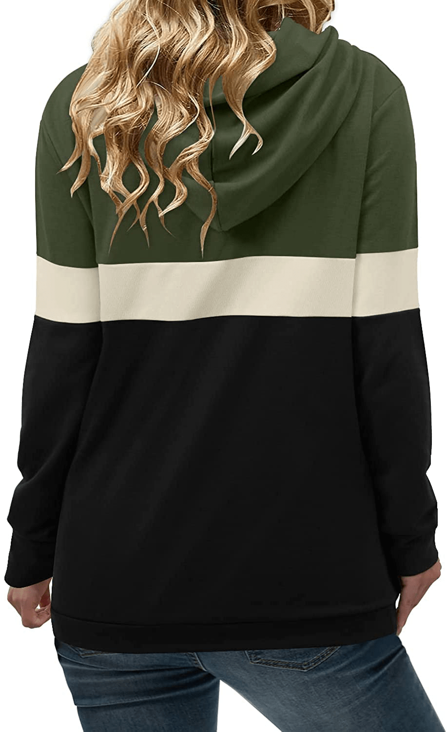 Angerella Hoodies for Women Camo Leopard Print Tops Pullover Hooded Sweatshirt Drawstring with Pocket Apparel & Accessories > Clothing > Activewear Kylie Max   