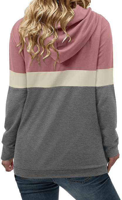 Angerella Hoodies for Women Camo Leopard Print Tops Pullover Hooded Sweatshirt Drawstring with Pocket Apparel & Accessories > Clothing > Activewear Kylie Max   