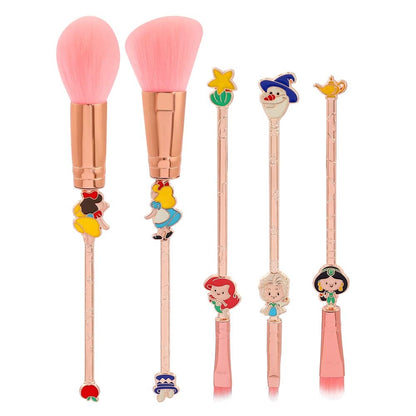 Anime Alice in Wonderland Makeup Brushes Set Foundation Blending Powder Eye Shadow Contour Concealer Blush Cosmetic Fairy Makeup Brush Tools (Gold Color - C) (A - Gold Color) Health & Beauty > Personal Care > Cosmetics > Cosmetic Tools > Makeup Tools feimeng jewelry D - Princess  