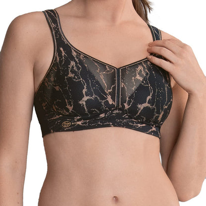 Anita Air Control Padded Cup Sports Bra Powder Gold / 34F
