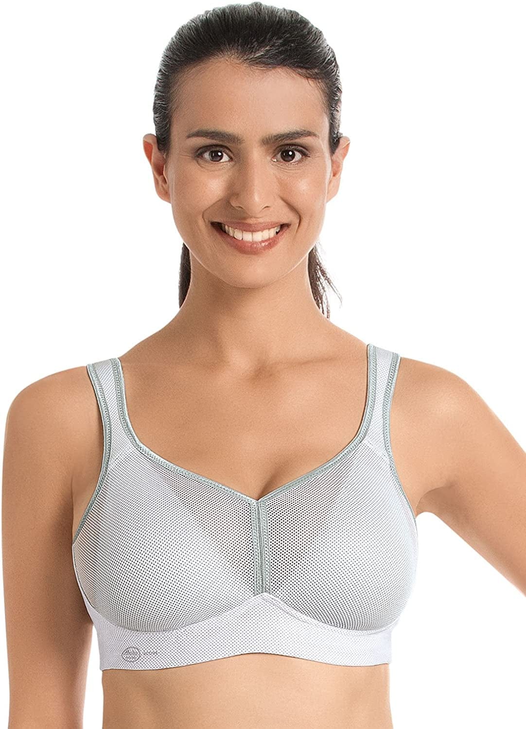 Anita Air Control Padded Cup Sports Bra White / 30A