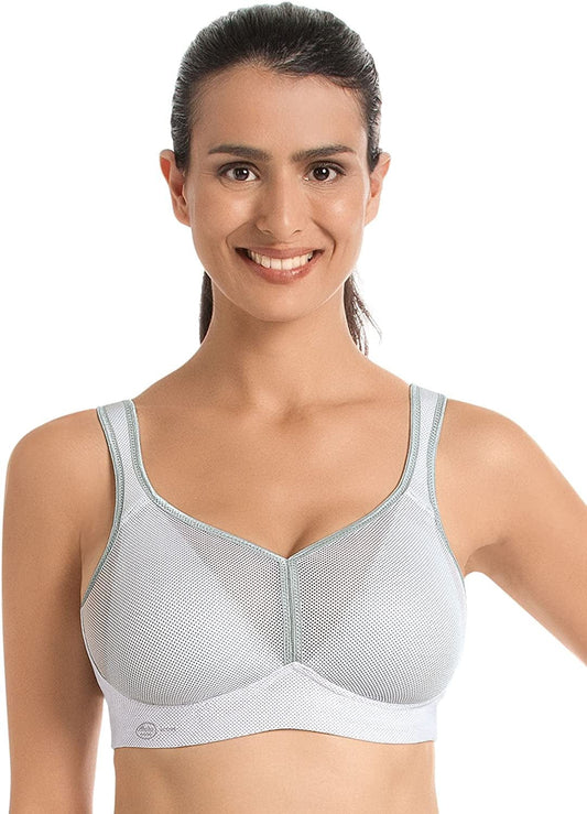 Anita Air Control Padded Cup Sports Bra White / 30A