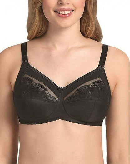 Anita Safina Soft Cup Mastectomy Bra in Crystal Comfort 5449 Black / 38C