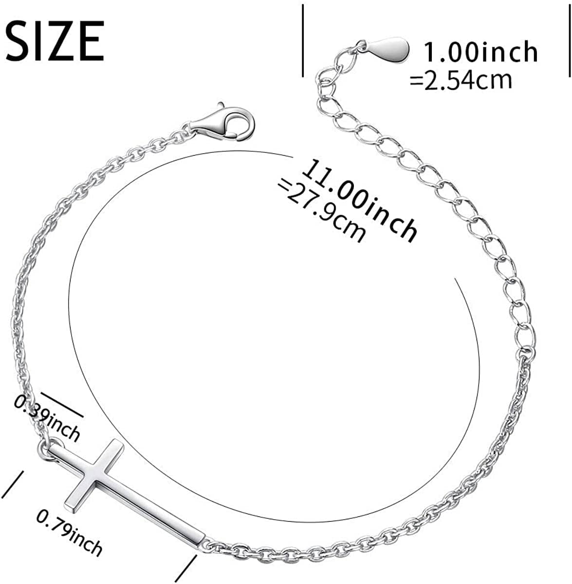 Anklet for Women S925 Sterling Silver Adjustable Foot Evil Eye Starfish Heart Bead Butterfly Celtic Knot Cross Multilayer Layered Ankle Bracelet Jewelry Apparel & Accessories > Jewelry > Anklets ALPHM Jewelry Factory   