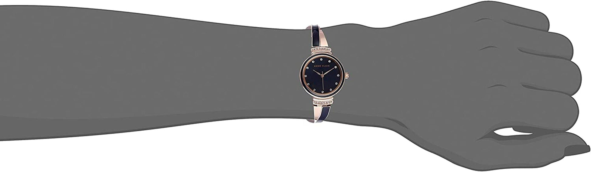 Anne Klein Women'S Premium Crystal Accented Watch and Bangle Set