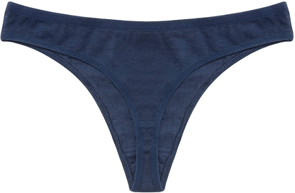 ANZERMIX Women'S Breathable Cotton Thong Panties Pack of 6 Apparel & Accessories > Clothing > Underwear & Socks > Underwear ANZERMIX   