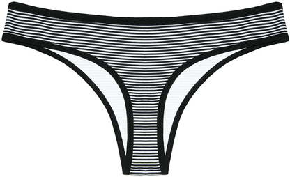 ANZERMIX Women'S Breathable Cotton Thong Panties Pack of 6 Apparel & Accessories > Clothing > Underwear & Socks > Underwear ANZERMIX   