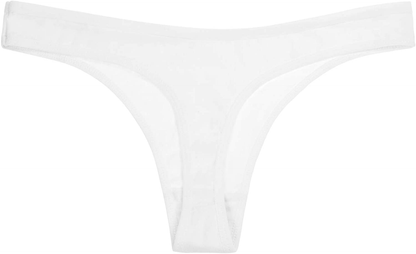 ANZERMIX Women'S Breathable Cotton Thong Panties Pack of 6 Apparel & Accessories > Clothing > Underwear & Socks > Underwear ANZERMIX   