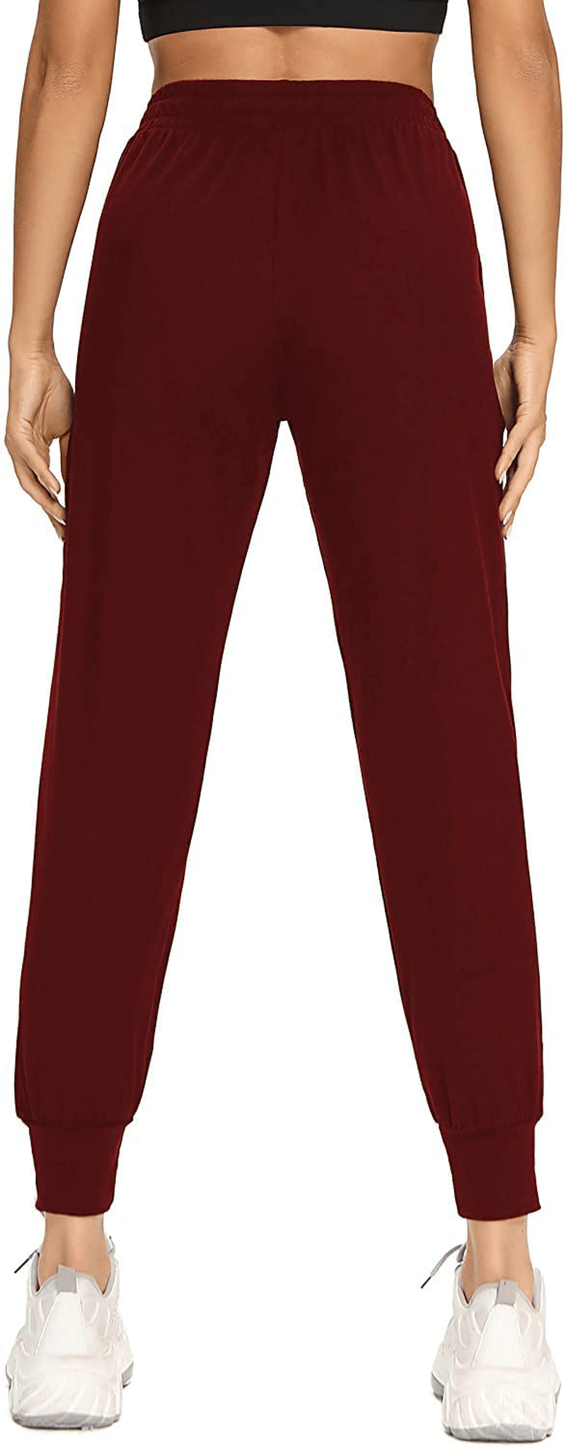 Aoliks Women'S Fleece Lined Sweatpants Thermal Joggers with Pockets Winter Lounge Yoga Workout Running Pants Apparel & Accessories > Clothing > Activewear Kylie Max   