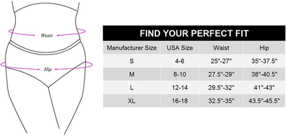 Areke Womens Hipster Panties Seamless Underwear, Soft Stretch Nylon Athletic Cheekini Bikini Briefs Apparel & Accessories > Clothing > Underwear & Socks > Underwear Areke   