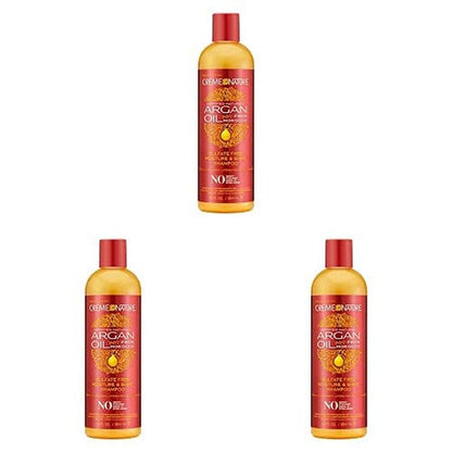 Argan Oil Shampoo by Creme of Nature, Moisture & Shine Shampoo, Sulfate Free Hair Care Formula, Nourishes, Hydrates, Detangles, 12 Fl. Oz. Health & Beauty > Personal Care > Hair Care CRÈME OF NATURE 12 Fl Oz (Pack of 3)  