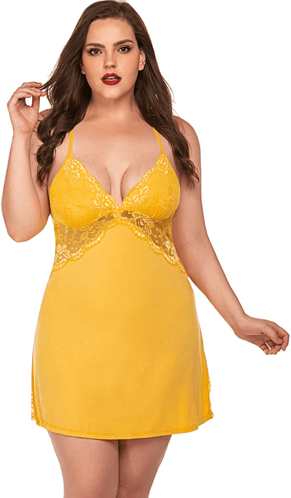 Avidlove Women Lingerie Lace Chemise Sleepwear Babydoll Teddy Lingerie Apparel & Accessories > Clothing > Underwear & Socks > Lingerie Avidlove   