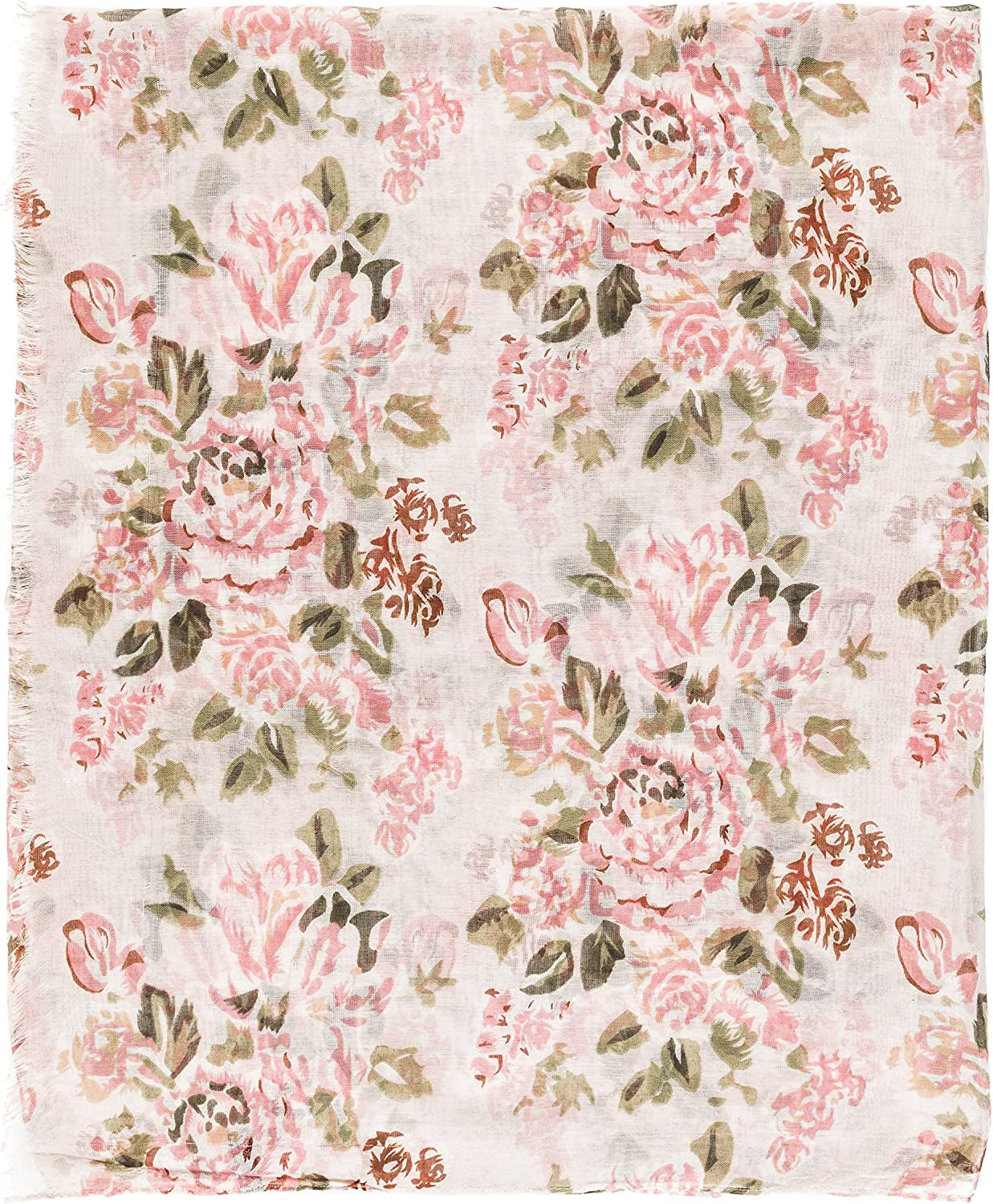 Scarfs for Women Lightweight Floral Flower Fashion Wrap Shawl Fall Winter Apparel & Accessories > Clothing Accessories > Scarves & Shawls MIMOSITO   